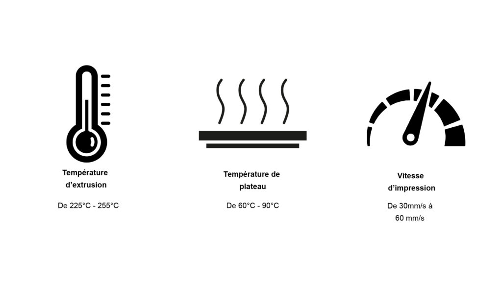 Paramètre d'impression PETG Carbone